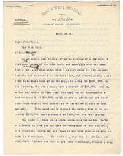 Ex-Confederate Colonel Offers Details On Southern Railroad Expansion--1891 picture