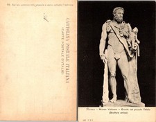 Roma Museo Vaticano Ercole col piccolo Telefo Postcard Italian Unposted Vintage picture