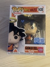 Funko POP Dragon Ball Z Goku With Wings (Flocked)Special Edition#143 +protector picture