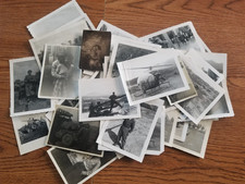 Lot of 50 Korean War Personal Military Photos: Tanks Artillery Prostitutes Beer picture