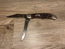 Vintage Frontier 4621 Imperial USA 2 Blade Folder Pocket Knife picture