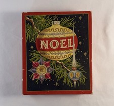Vintage Wallace Brown Feature Christmas Greeting Cards 20/21 Boxed Set 1950s picture