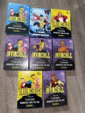 8 Box Lot Invincible Keepsake Exclusive Boxes + Bonus Packs picture