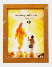 Framed Christian Picture Print 