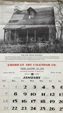 1962 American Art Calendar Co Advertising Sample Calendar Humorous Office picture