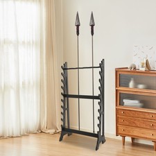 10-Tiers Sword Stand 30kg-Load Vertical Sword Stand Display Sword Stand 119.5cm picture