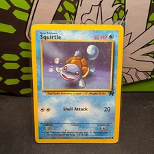 Squirtle Unlimited Common Team Rocket 68/82 MP picture