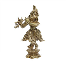 Brass Krishna Idol – 4.8