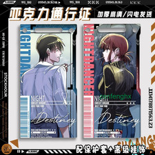 Anime Smoking Behind The Supermarket with You Yamada Acrylic passcard keychain picture