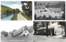 4 NEW JERSEY- 3 HACKETTSTOWN - MORRIS CANAL / COLLEGE / RPPC SOCCER & WASHINGTON picture