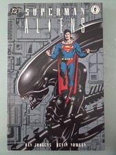 SUPERMAN ALIENS #1-3 PRESTIGE FORMAT (1995) DC DARK HORSE COMICS FULL SERIES picture