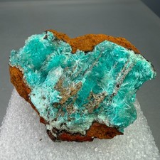 Fine Blue-Green Aurichalcite Crystals: Ojuela mine, Mapimi, Durango State Mexico picture