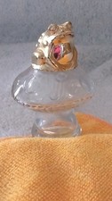 Vintage Avon Fairytale Frog Sonnet Cologne 1 fl oz Decorative Glass Bottle picture