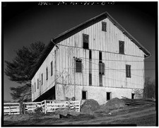 Owings Mills Maryland Blendon Estate Barn 1900s Oblique View East Side picture