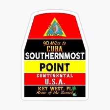 T57 Key West Florida Travel Logo Nice Refrigerator Magnet picture