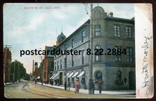 GALT Ontario Postcard 1907 Waterloo. South West Street by Merrill picture