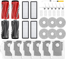 34Pcs Qrevo Curv / S5V Replacement Accessories Kit Compatible with Roborock picture