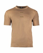 MIL-TEC shirt cotton tropics with nationality badge in coyote size S NEW picture