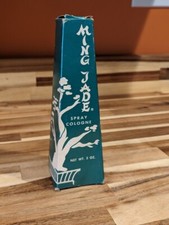 Vintage 60s 70s Rare In Box Ming jade Spray Cologne 3oz Made In USA NOS picture
