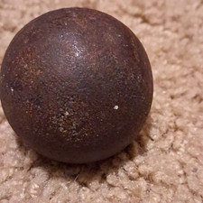 Original Civil War (1861-65) Artillery Cannonball / Shot Militaria Ebays Title picture