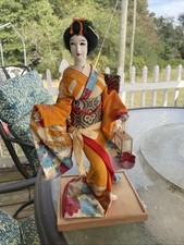 vintage Japanese Geisha doll (Oyama Ningyo) picture