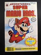 Adventures of the Super Mario Bros #1 1991 Valiant Comics Nintendo Fine+ *A18 picture