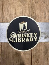 Whiskey Library 3x3 BOURBON Self-Adhesive Patriotic Print Sticker Vinyl picture