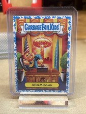 Topps Garbage Pail Kids 2017 Adam-Geddon 17a Adam Bomb Numbered 10/99 Blue Spit picture