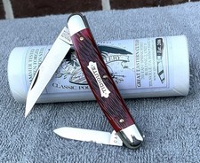 2020 GREAT EASTERN CUTLERY Knife…BLOOD RED JIG BONE…62 POCKET CONGRESS…TIDIOUTE picture