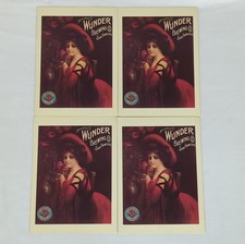 1907 Greetings WUNDER BREWING CO. SAN FRANCISCO Print Ad - Lot Of 4 picture
