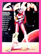 GASM #2, SCI FI FANTASY MAGAZINE, DECEMBER 1977, TERRY PASTOR, VINTAGE picture