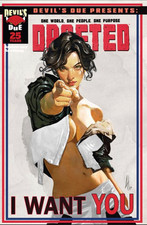 Devils Due Presents Drafted #1 (One Shot) Cover B  Herrera Presale 11/18 (12) picture