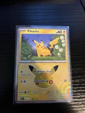 Pikachu 045/128 Me: 30th Celebration Holo picture