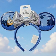 2025 Walt Disney World Skyliner Moving Minnie Mouse Ears Removable Bow picture