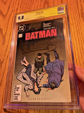 BATMAN YEAR ONE Part 1 Batman  404 CGC 9.8 Signed by FRANK MILLER picture