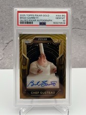 2025 Topps Pixar Gold Chrome Gilded #BG Brad Garrett as Chef Gusteau Autograph picture