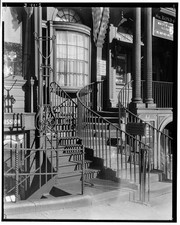 Photo:Boston MA Amory-Ticknor House 1934 Park Street Steps HABS picture