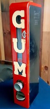 Vintage SNACKS Chewing Gum Trimount Coin Penny Vending Machine Dentyne RARE picture