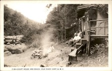 No. Chatham NH Camp Court House and Beach c1930s-40s Real Photo Postcard bhn picture