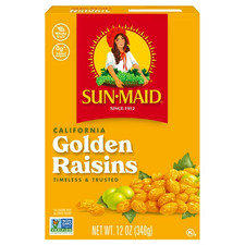 Sun-Maid California Golden Raisins, 12 oz Bag in a Box picture