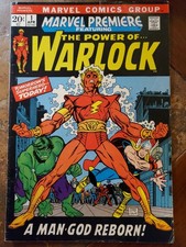 Marvel Comics Marvel Premiere #1 (Apr 1972) Bronze Age Warlock Roy Thomas picture