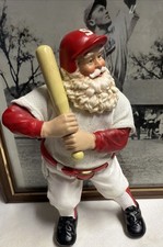 Vintage 1998 Adorable By  Possible Dreams Santa Claus Baseball Player #25 Years picture