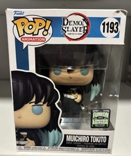 Funko Pop Demon Slayer Muichiro Tokito #1193 2022 FunKon Exclusive Damaged Box picture