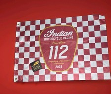 Indian Motorcycles 2025 Flag And 2026 Anniversary Patch Limited Collectible picture