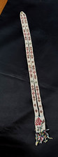 Antique Native American Loom Beaded Necklace Plains Style Trade Beads c1910s picture