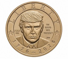 🔥 JULY 4 PRIVY 2026 Trump $1 Semiquincentennial 250th Anniversary RAW picture