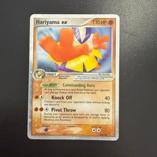 Pokemon Card Hariyama ex 100/107 EX Deoxys Holo ENG English Near Mint picture