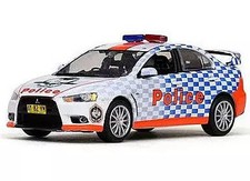 1/43 Vitesse Mitsubishi Lancer Evolution X Australia Police White DiecastItem picture
