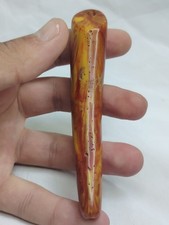 Vintage Bakelite Hookah Mouthpiece Cherry Amber  108mm 23g Rare picture