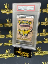 1999 WOTC-POKEMON FOSSIL FOIL PACK 1ST EDITION ZAPDOS PSA 10 picture